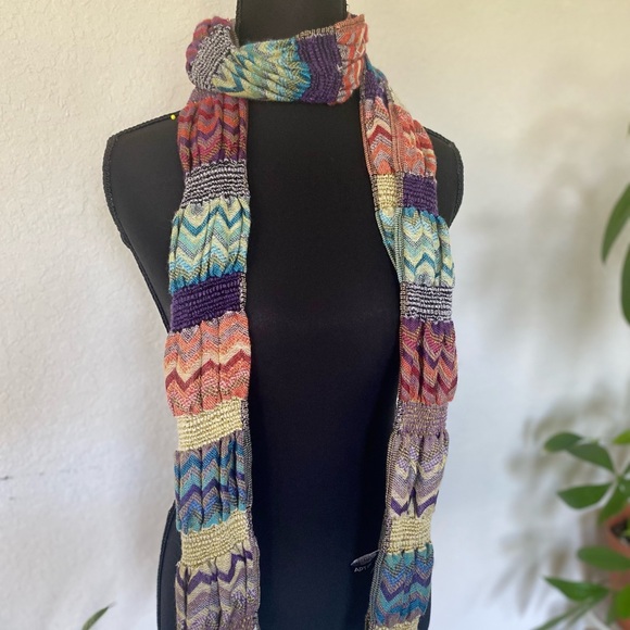 Apt. 9 Other - Y2K Apt. 9 Multicolor Fringe Scarf